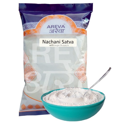 Nachni / Nagali / Ragi Satva With Sugar And Elaichi